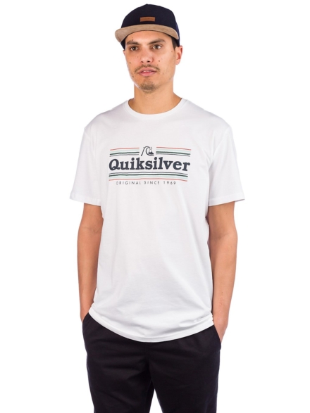 Quiksilver Get Buzzy T-Shirt wit