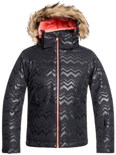 Roxy Jet Ski Solid Ski jas zwart