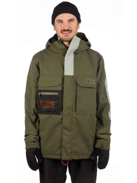 DC Defiant Ski jas groen