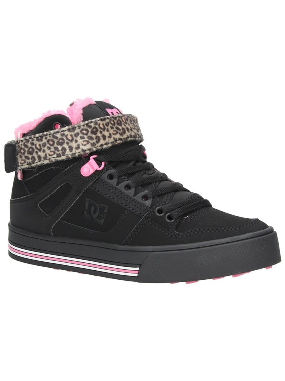 DC Pure High-Top V schoenen zwart