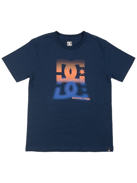 DC Logo Reflect T-Shirt blauw