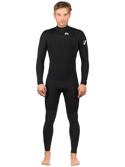Quiksilver Syncro 4/3 Chest Zip zwart