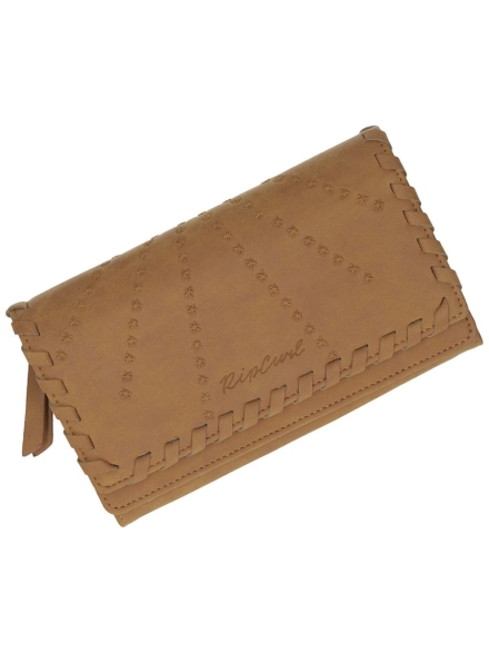 Rip Curl Lotus Cheque Book Portemonnee bruin