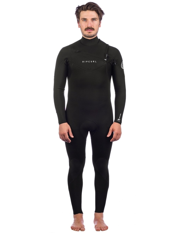 Rip Curl Dawn Patrol Chest Zip 3/2 GB Wetsuit zwart