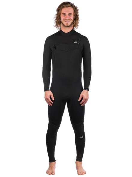 Billabong Furnace Abso 3/2 Chest Zip zwart