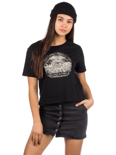 Element Timber Crop T-Shirt zwart
