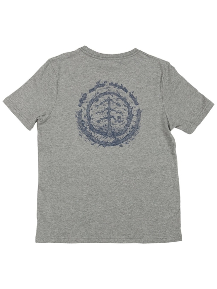 Element Too Late Logo T-Shirt grijs