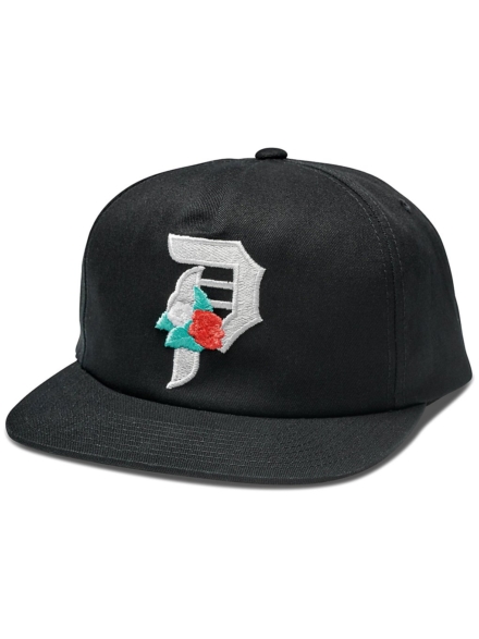 Primitive Dos Flores Unstructured Snapback petje zwart
