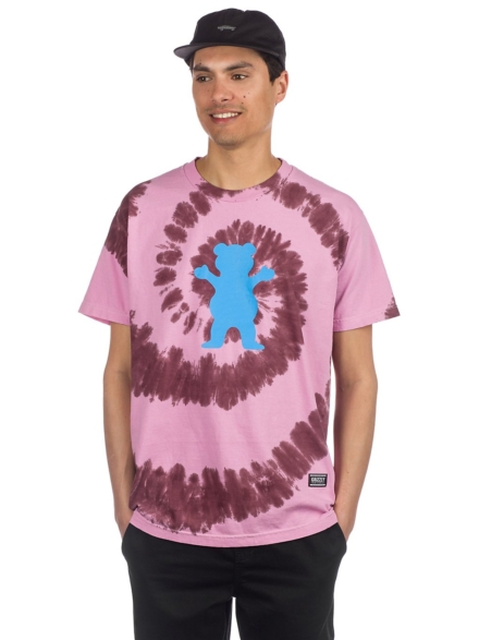 Grizzly Spin Bear T-Shirt roze