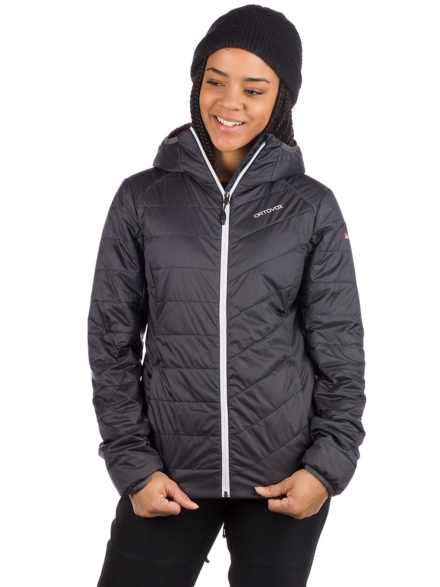 Ortovox Swisswool Piz Bernina Ski jas zwart