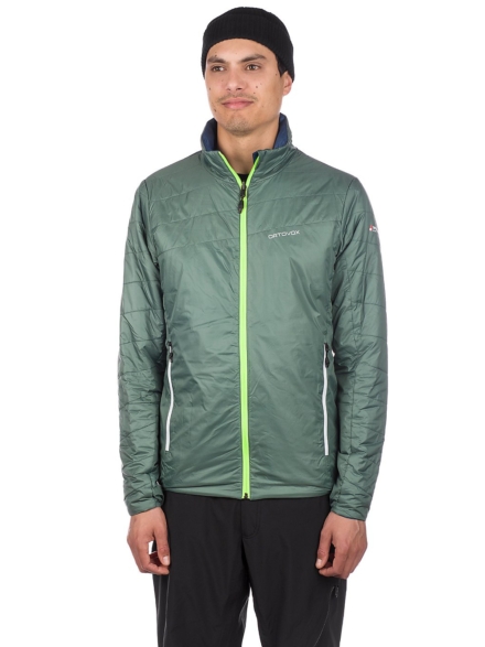 Ortovox Swisswool Piz Boval Ski jas groen