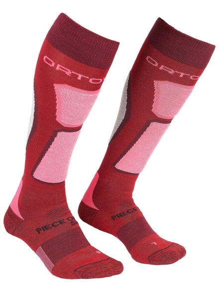 Ortovox Ski Rock' n' Wool Tech skisokken rood