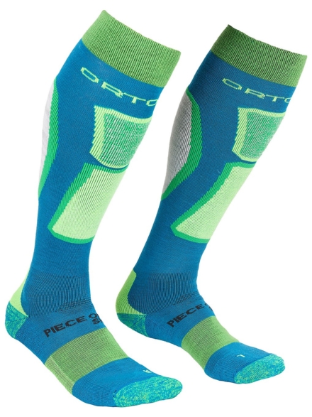 Ortovox Ski Rock' n' Wool Tech skisokken blauw