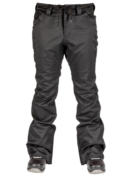 L1 Heartbreaker Twill broek zwart