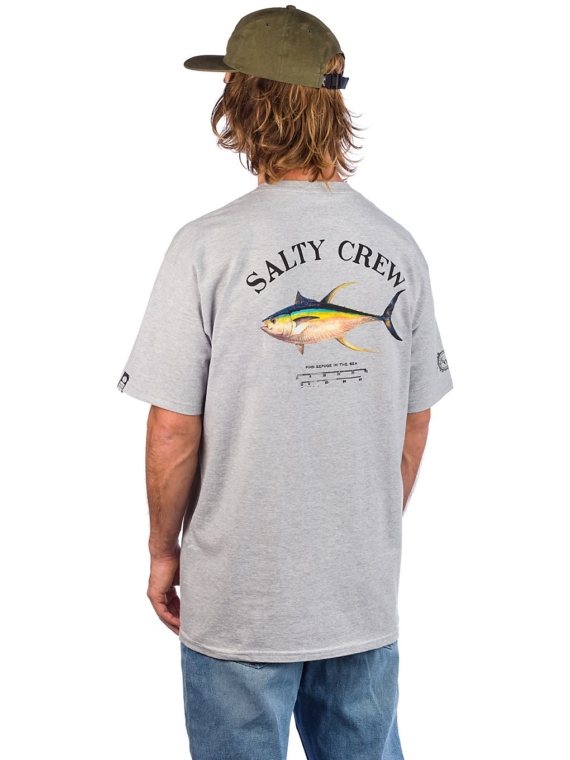 Salty Crew Ahi Mount T-Shirt grijs