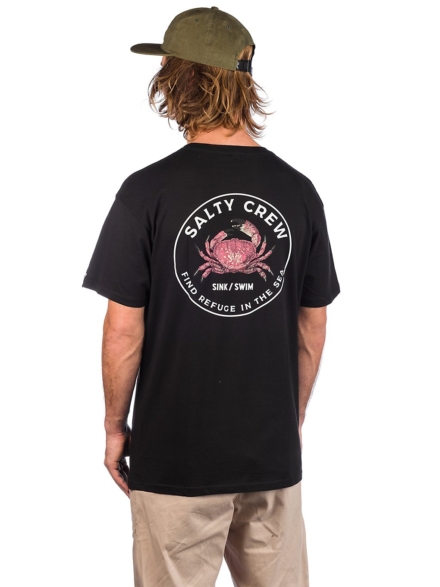Salty Crew Softshell T-Shirt zwart