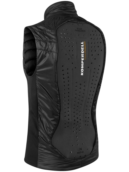 Komperdell Thermovest Ohne Hoody zwart
