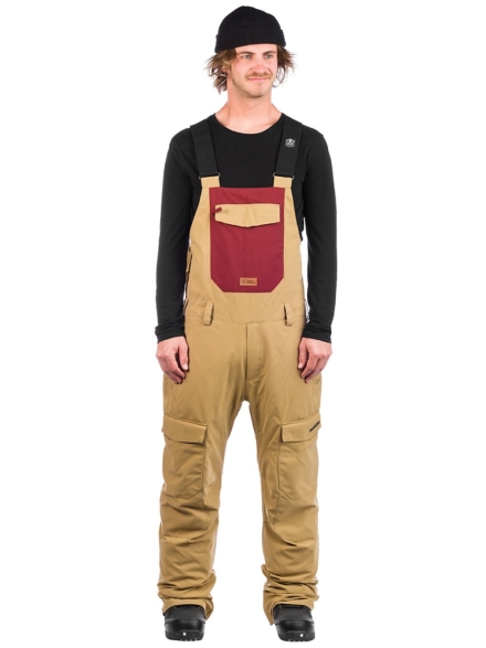 Horsefeathers Medler Bib broek grijs