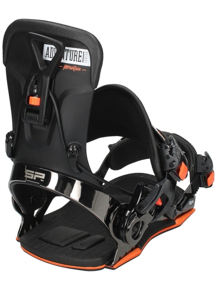 SP Mountain Multientry Snowboard Bindings 2021 zwart