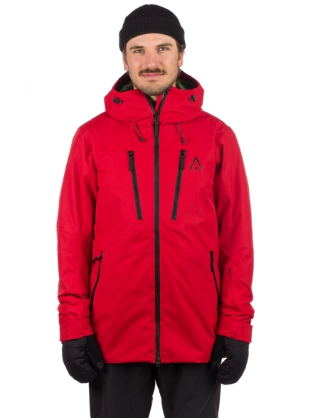 WearColour Grid Ski jas rood