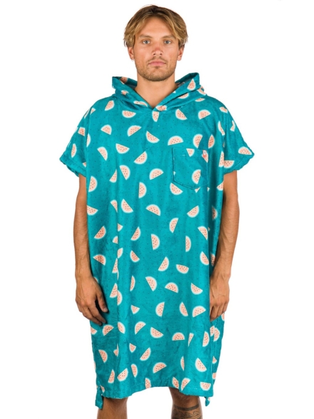 After Watermelon Surf Poncho groen