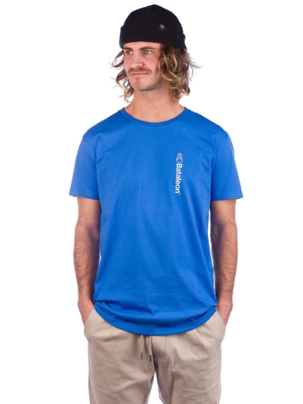 Bataleon Logo Vert T-Shirt blauw