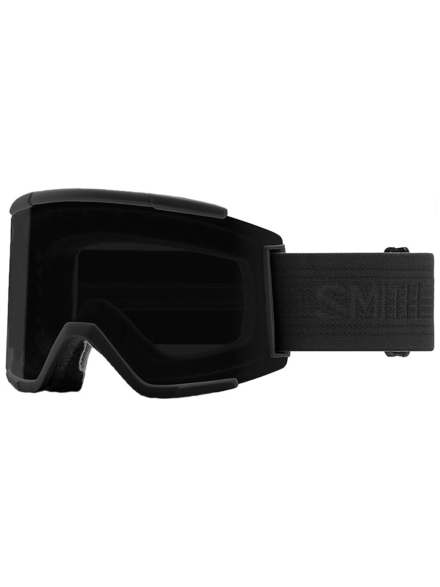 Smith Squad XL zwartout (+ Bonuslens) zwart