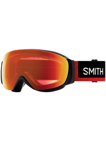 Smith IO Mag S X TNF Red (+ Bonuslens) patroon