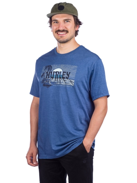 Hurley Horizon T-Shirt blauw