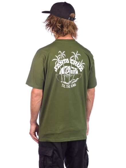 Santa Cruz Horizon T-Shirt groen