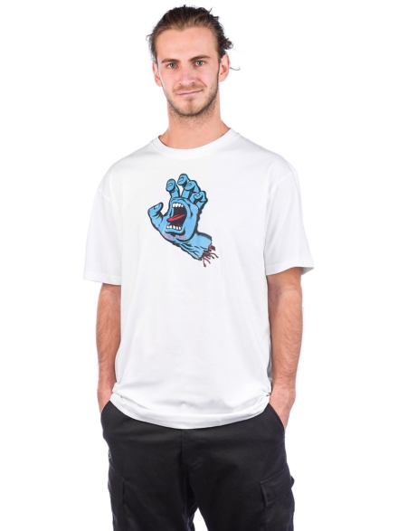 Santa Cruz Screaming Hand T-Shirt wit