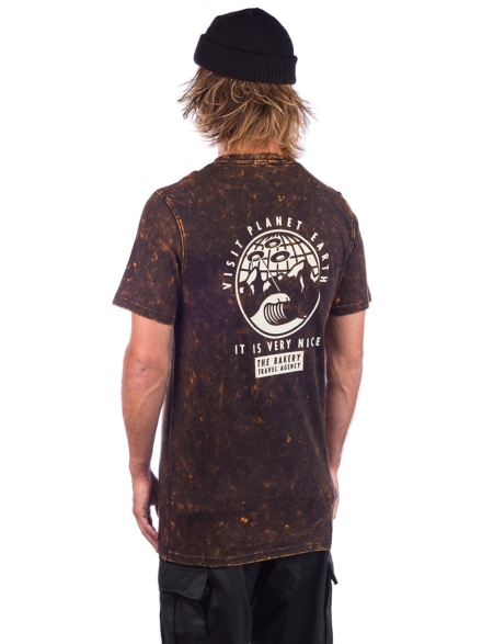 The Bakery Travel Agency T-Shirt zwart