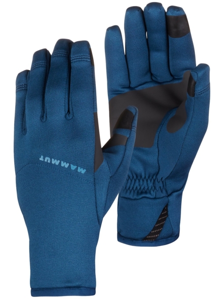 Mammut Fleece Pro handschoenen blauw
