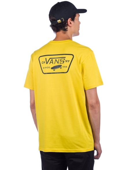 Vans Full Patch Back T-Shirt geel