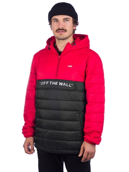 Vans Carlon Puffer Anorak rood