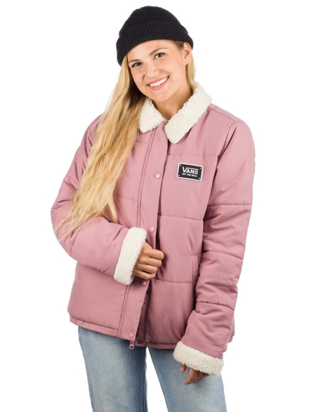 Vans Fawner Puffer Ski jas roze