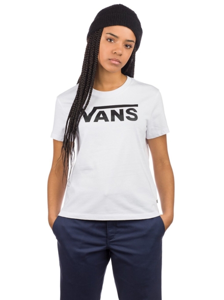 Vans Flying V Crew T-Shirt wit