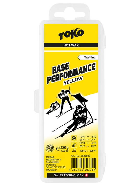 Toko Base Prfrmnc neutral 0°C / -6°C 120g Wax patroon