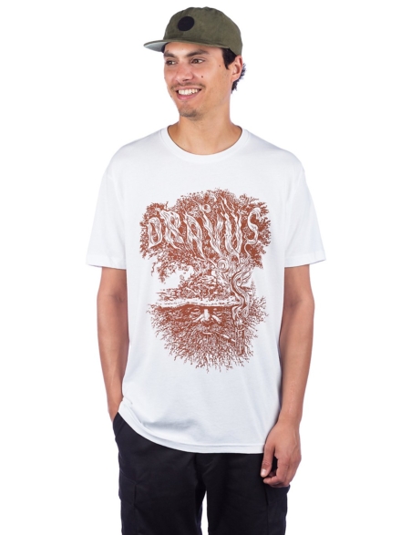 Dravus Winter Tree T-Shirt wit