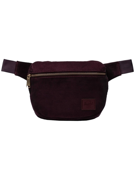 Herschel Fifteen Corduroy Hip tas paars