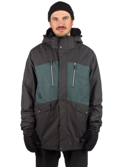 Light Lamb Ski jas zwart