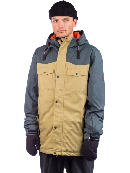 Light Stanley Ski jas zwart