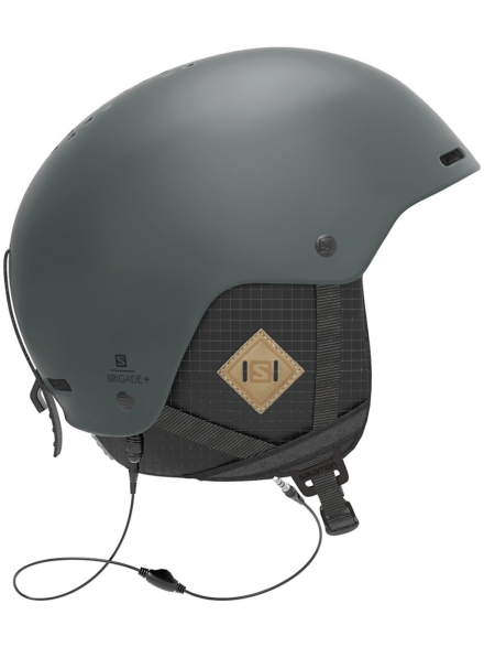Salomon Brigade+ Skihelm groen