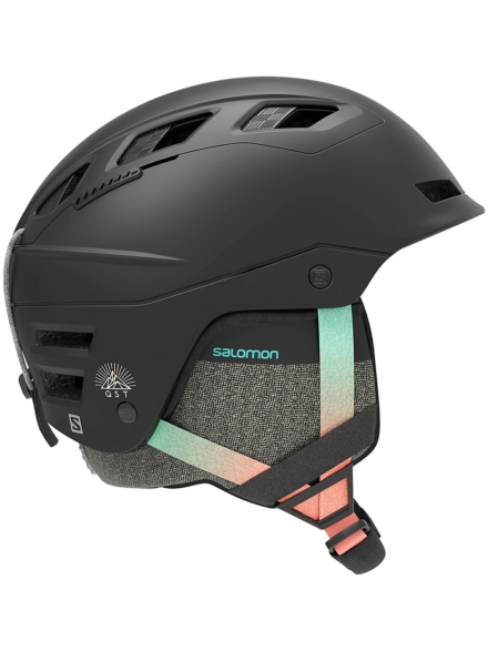 Salomon Qst Charge Skihelm zwart