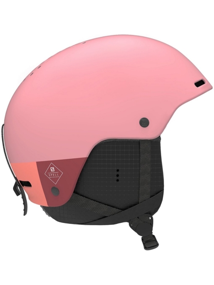 Salomon Spell Skihelm roze