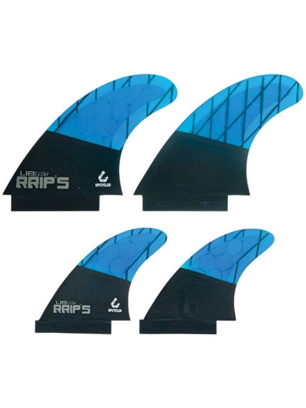 Lib Tech Quad Fin Set blauw