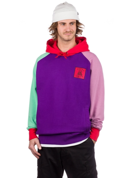 Teddy Fresh Block Purple Hoodie paars