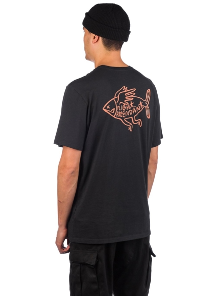 Burton Flight Attendant T-Shirt zwart