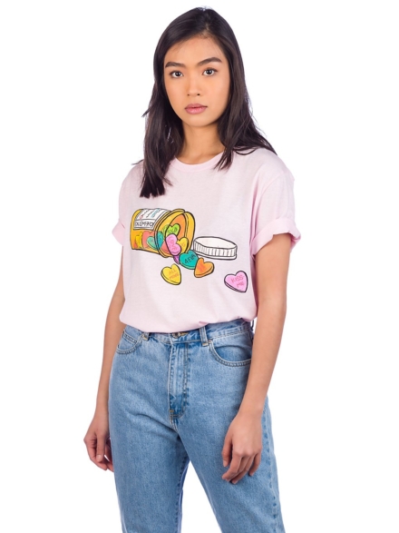 Salem7 Love Drug T-Shirt roze