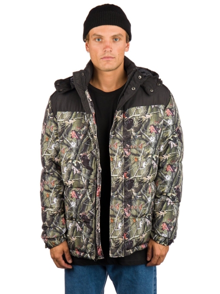 RIPNDIP Nerm & Jerm t-shirt Camo Puffer Ski jas patroon